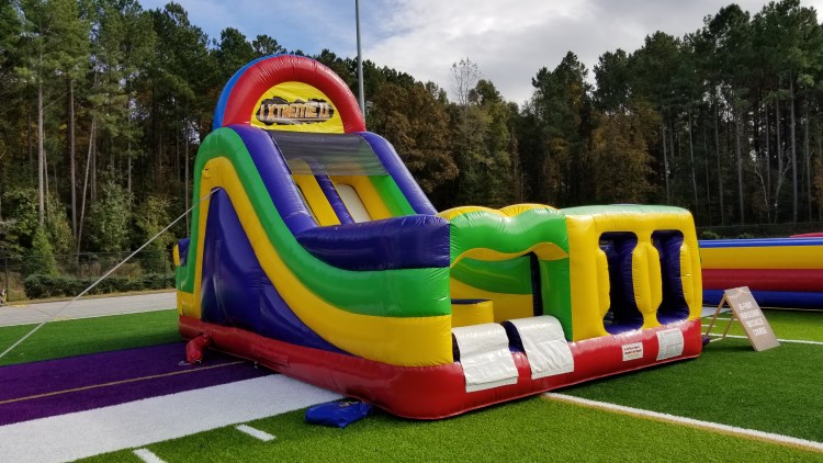Peachtree City Giant Foot Obstacle Course Rental
